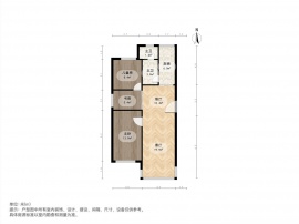 太原我爱我家整租·省人民医院·双塔东街日报社宿舍·3室第8张图