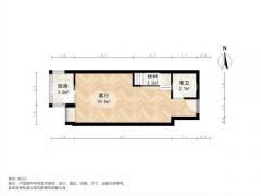 太原我爱我家经典家园 · 长治路城市密码 · 2室 · 1厅