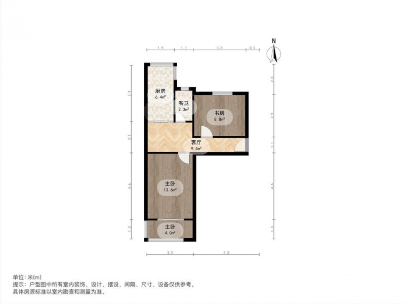 太原我爱我家学府街 · 学府街煤炭医院东区 · 2室 · 1厅第9张图