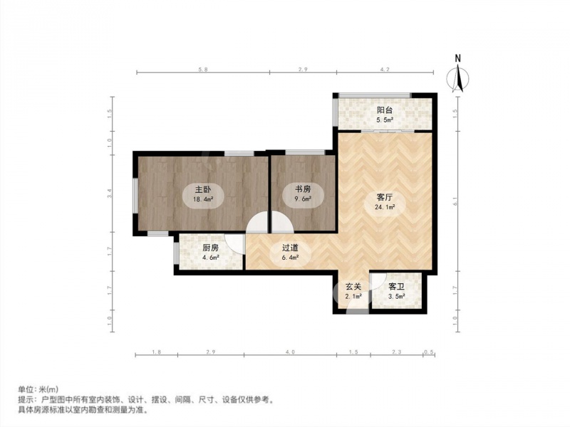 太原我爱我家整租·中正花园·西太堡街宏盛花园·2室第8张图