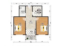 天津我爱我家东丽区万新街万隆花园一区2室1厅