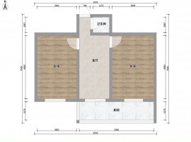 太原我爱我家整租·庙前·西羊市劳动局宿舍·2室第7张图