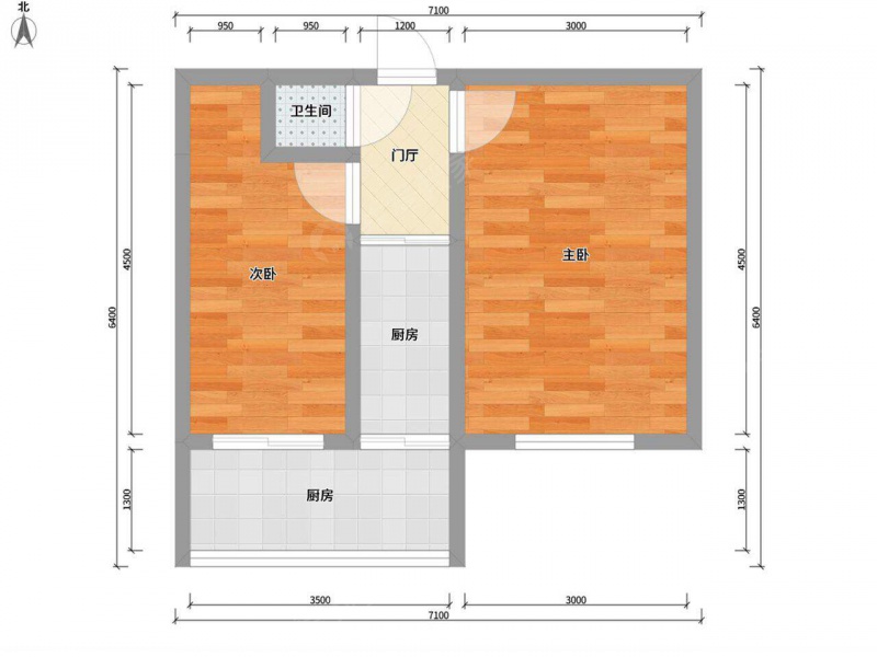 太原我爱我家迎泽区柳巷起凤街铁路小区2室1厅第7张图