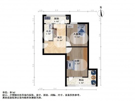 太原我爱我家整租·胜利街·大同路太钢程西小区·2室第8张图