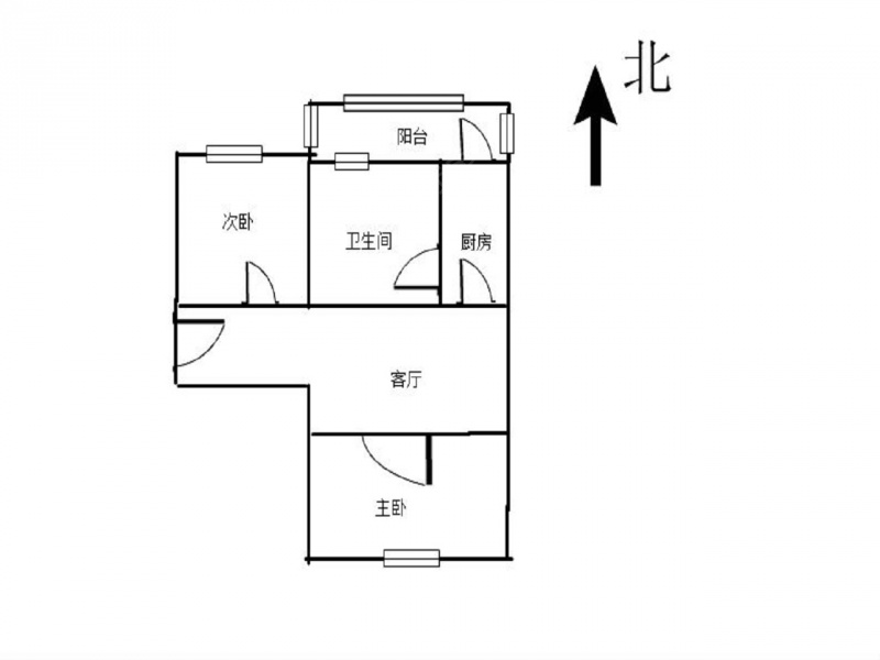 河西区陈塘庄街有机合成宿舍2室1厅