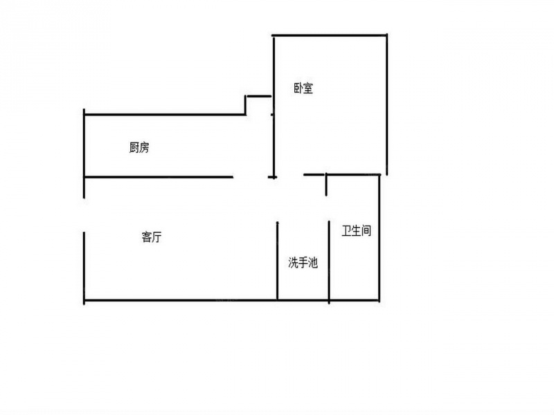 天津我爱我家河北区江都路街隆升家园1室1厅第1张图