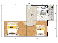 天津我爱我家整租 · 常州道街 · 爱营里 · 2室1厅