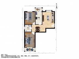 太原我爱我家整租·胜利街·胜利街河北里花园·2室第8张图