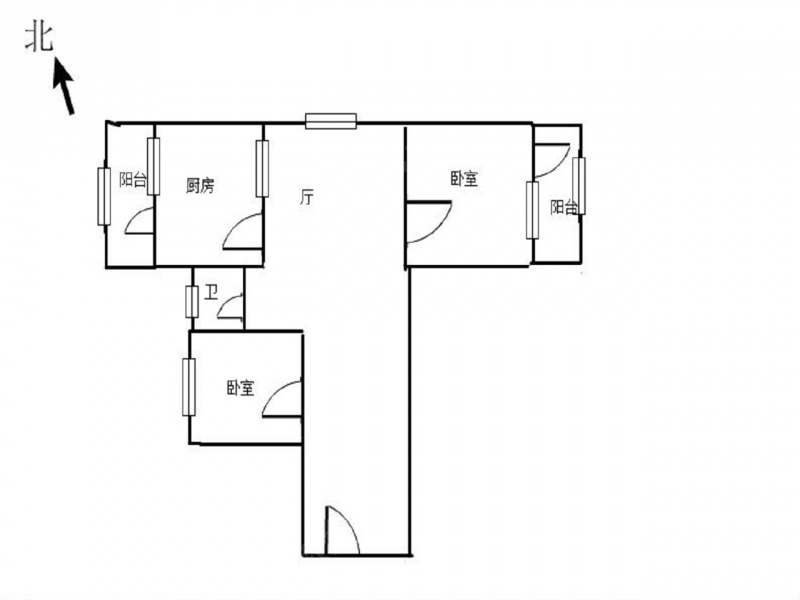 忠信里二室一厅可以上学二手房