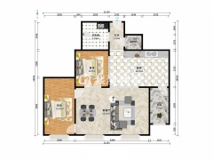 天津我爱我家南营门街 · 河川大厦 · 2室 · 1厅