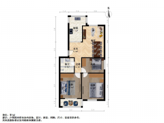 太原我爱我家老军营  36  南北户型 优质小区 看房方便 中楼层