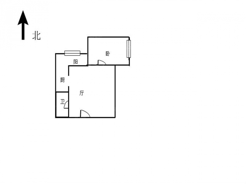 整租·春华街·祥悦新居·1室·1厅
