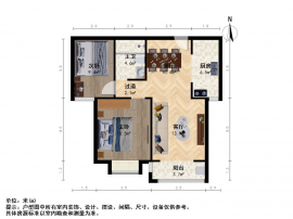 太原我爱我家整租·星河湾·平阳南路首开国风琅樾·2室第6张图