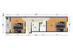 天津我爱我家整租 · 大王庄街 · 六纬路64号院 · 2室1厅