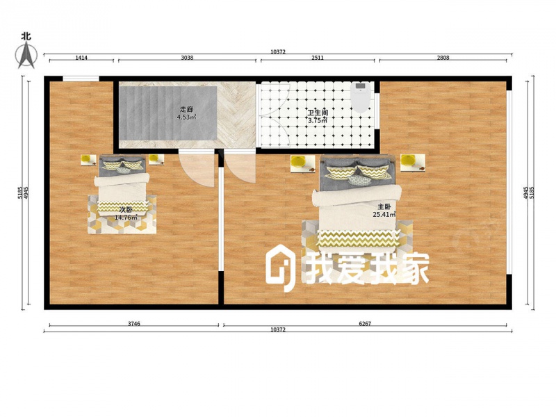 天津我爱我家新河街 · 贻港新城 · 2室 · 2厅第14张图