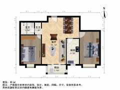 太原我爱我家万达商圈核心绿柳巷万达天玺小区两居室精装出售