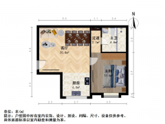 太原我爱我家恒大城 · 金阳南路西华苑四期 · 1室 · 1厅