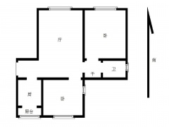 天津我爱我家整租 · 瑞景街 · 瑞恒家园 · 2室1厅