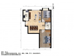 太原我爱我家香悦澜溪，南北通透，中楼层电梯房