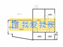 天津我爱我家整租 · 建昌道街 · 富瀛洲花园 · 2室1厅