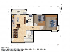 太原我爱我家新上滨河苑大两居，大红本可贷款，楼层接地气