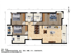 太原我爱我家老军营 · 滨河东路河畔明珠 · 4室 · 2厅