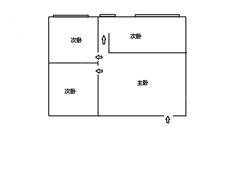 挂甲寺街·国华大厦·4房间