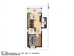 太原我爱我家许坦东街金太行小区 · 1室 · 1厅