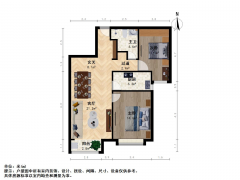 太原我爱我家长风东街 万科紫台 品质小区 绿化高 大红本精装两居室