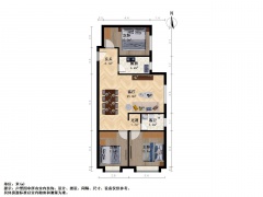 太原我爱我家恒大城 · 金阳南路西华苑四期 · 3室 · 1厅