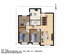 太原我爱我家融创公馆！中间楼层！南北通透