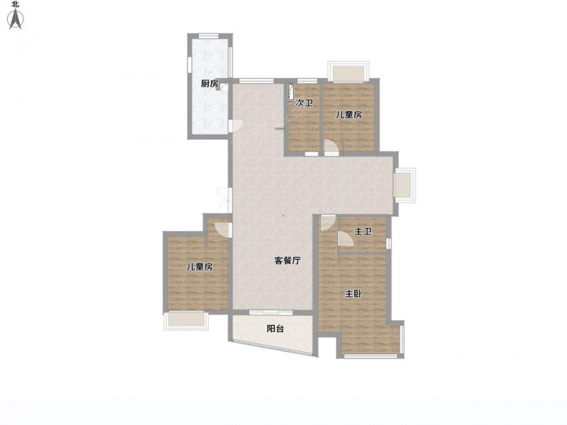 太原我爱我家新上房源  长风商务区绿地世纪城    南北通透第17张图